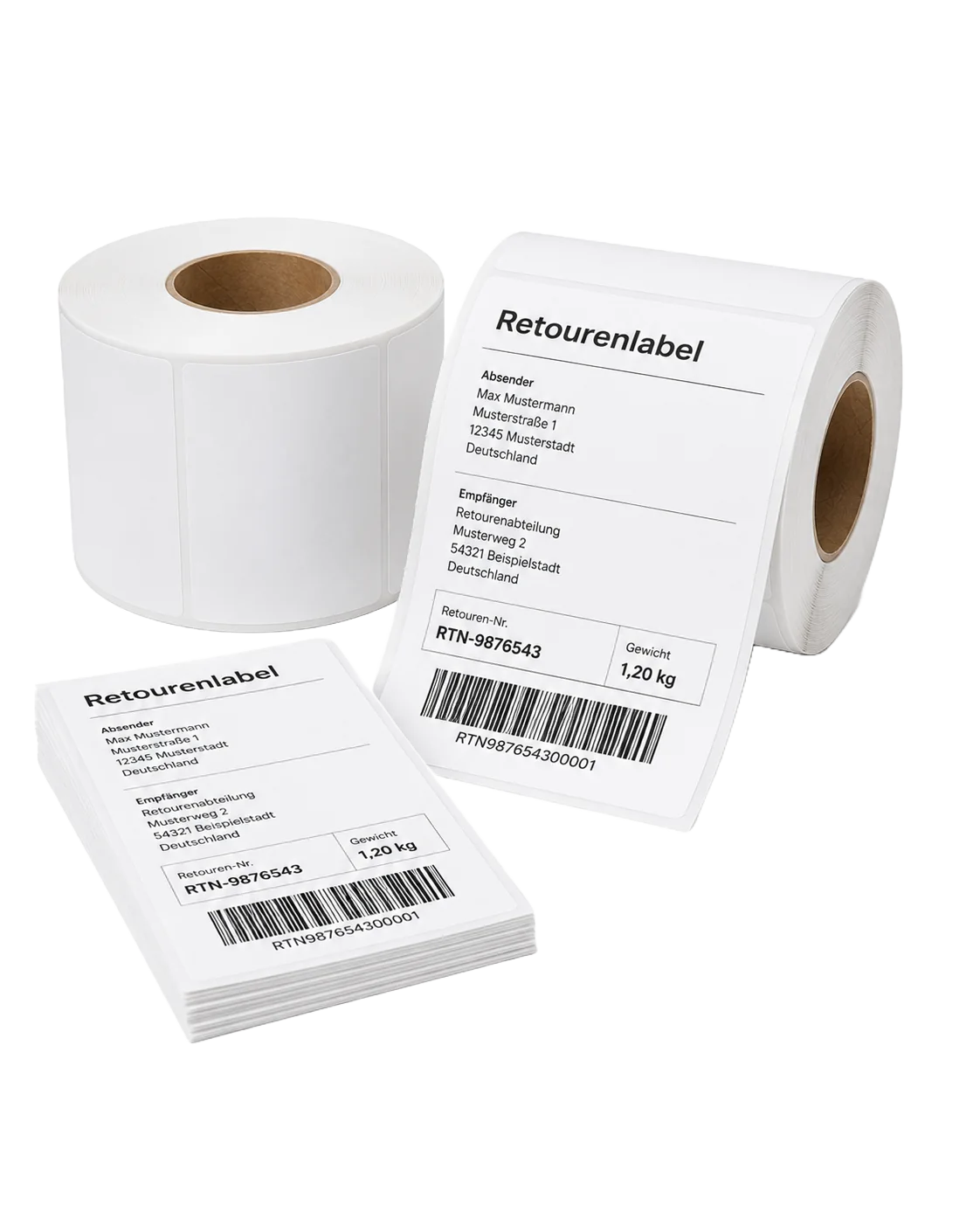 Retourenlabels 100 x 150 mm