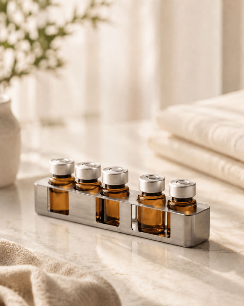 Premium Amber Glass Vial Set 5 ml